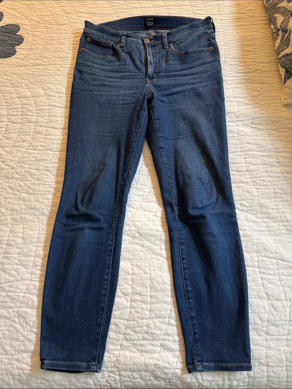 J. Crew Women's Skinny Jeans in Dark Indigo